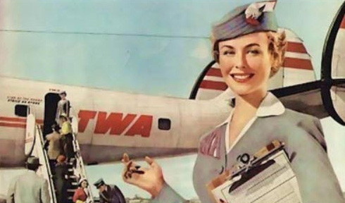 TWA stewardess